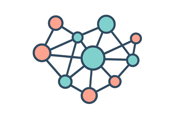 The concept of neural networks involves connected cells linked together, representing a high-tech process set against an abstract background