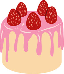 Strawberry Cake Delight