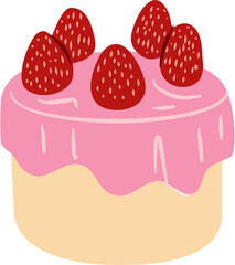 Strawberry Cake Delight