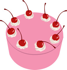 Strawberry Cake Delight