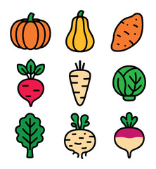 Autumn Harvest Icons