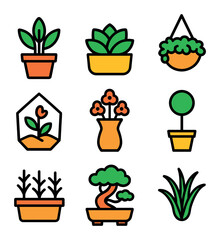 Greenery Icon Collection