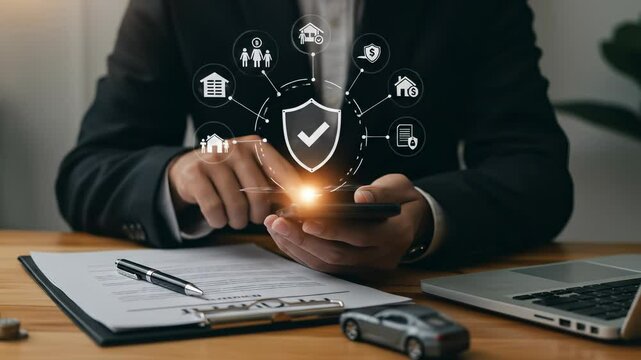 Insurance Technology: Secure Your Assets & Future - Home, Car, Family Protection | Digital Insurance App