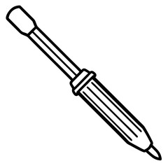 Chisel Icon Outline Illustration