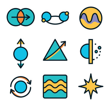 Quantum Physics Icons