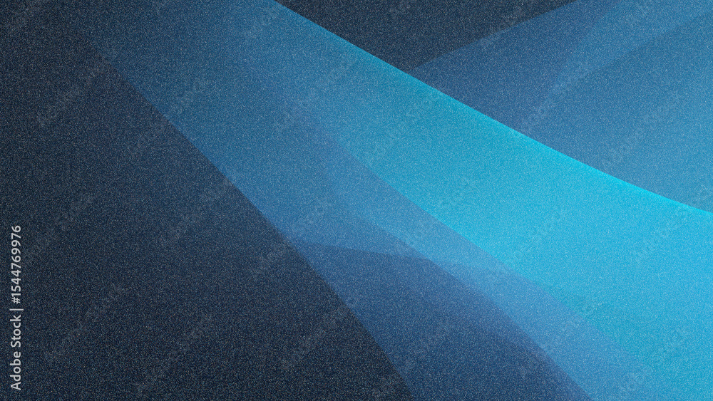 Aufkleber abstract blue and black gradient background with soft flowing shapes creating a sense of depth and m