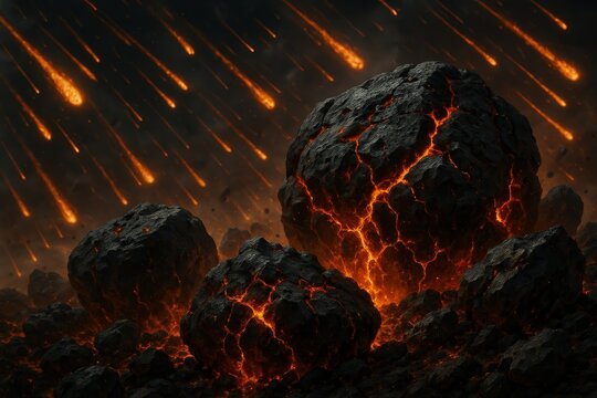 Asteroid Impact Aftermath &ndash; Devastating Cosmic Collision on Earth