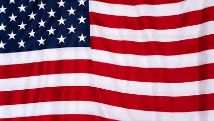Naklejka premium American Flag A Symbol of Freedom and Patriotism