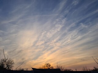 Sunset Sky – A Symphony of Colors at Dusk