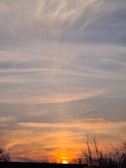 Sunset Sky – A Symphony of Colors at Dusk