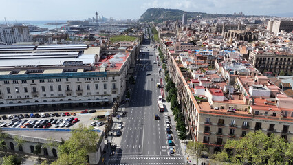 Obraz premium Ciutadella Park At Barcelona In Barcelona Province Spain. Nature Park Scenery. Downtown District. Cultural Heritage Skyline. Ciutadella Park At Barcelona Spain. Garden Scene. Spain Skyline.