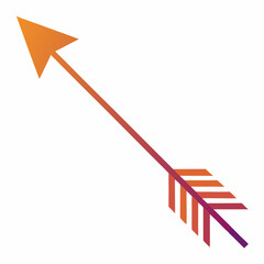 red arrow up