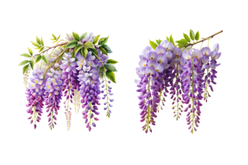 Wisteria Flower Bundle