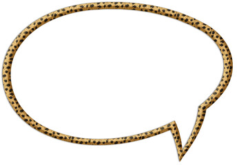 Fototapeta premium fur effect shapes chat clouds