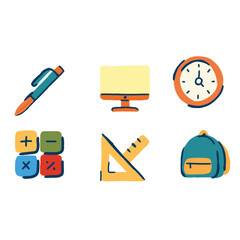 school stationery set