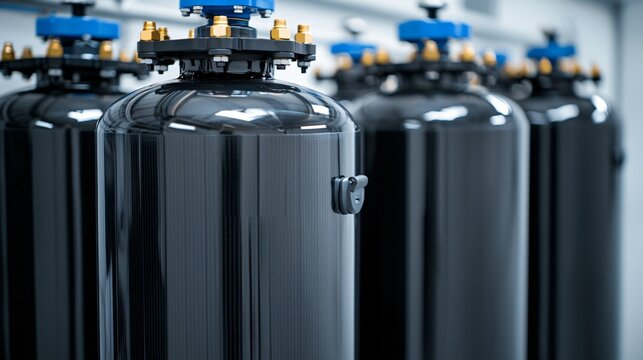 An activated carbon bed filter within a natural gas sweetening system, used for polishing gas streams or treating amine solutions to remove impurities.