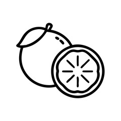 Obraz premium Black and white image of a single bold letter a