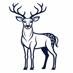 deer vector illustration