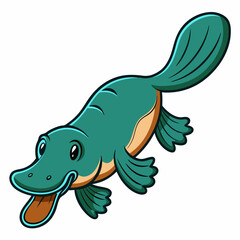 illustration of cartoon fish