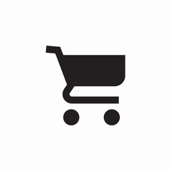 cart shopping icon sign vector