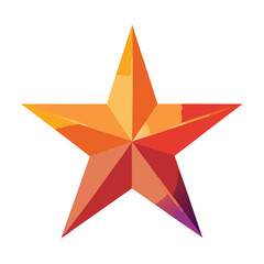 Fototapeta premium vector illustration of a star