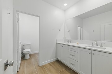 Modern Suburban Home with Community Amenities, Open Interiors, and Aerial Neighborhood Views