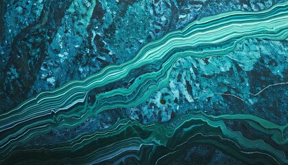 Blue and green granite line style background 