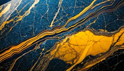 Blue and yellow granite line style background