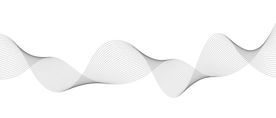 Minimal Abstract Wavy Lines Background. Perfect for modern tech presentations, digital media, website header or brandings, technology themes, music and sound related visuals and motion graphic