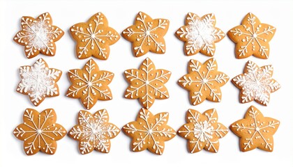 Fototapeta premium gingerbread cookies background