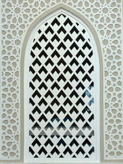 window of a mosque