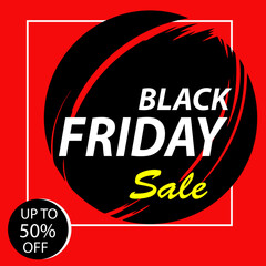 black friday sale sign