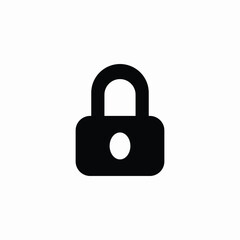 safety lock icon sign vector