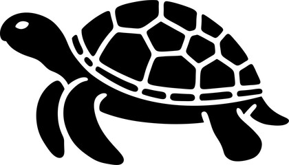 turtle silhouette illustration