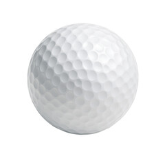 Classic Golf Ball Texture and Pattern &ndash; Isolated Object View