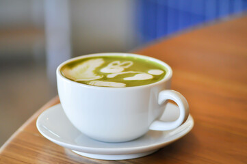 green tea or matcha green tea ,  matcha green tea latte