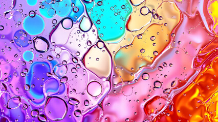Colorful glass texture with detailed surface elements, suitable for web and UI design. Professional quality visual asset