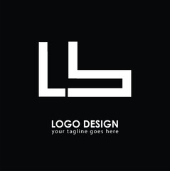 LB LB Logo Design, Creative Minimal Letter LB LB Monogram
