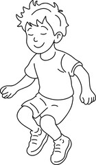 Child Jumping