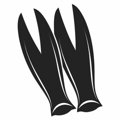 black and white vector illustration of a man