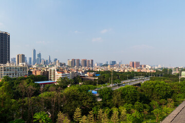 view of the city of guangzhou