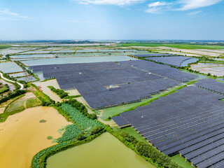 Photovoltaic panels and highway