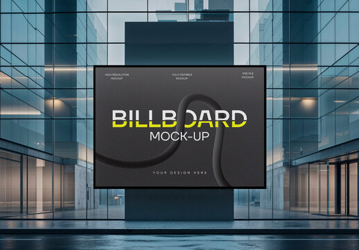 Billboard Mockup Template