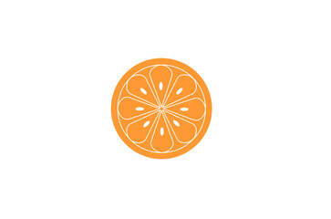 Citrus fruit pattern. Vector illustration.