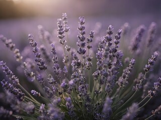 Fototapeta premium Pastel Lavender Background with Fine Grain Texture