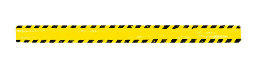 cute blank empty hand drawn yellow black under construction warning danger safety alert text word police line border template kids doodle crayon watercolor illustration clipart png sticker