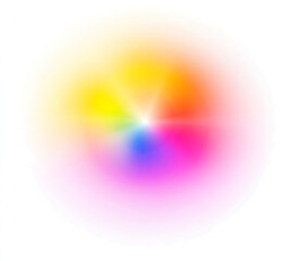 Colorful pastel, RGB, blurred transparent background 