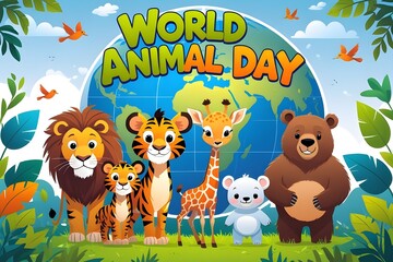 Fototapeta premium World Animal Day