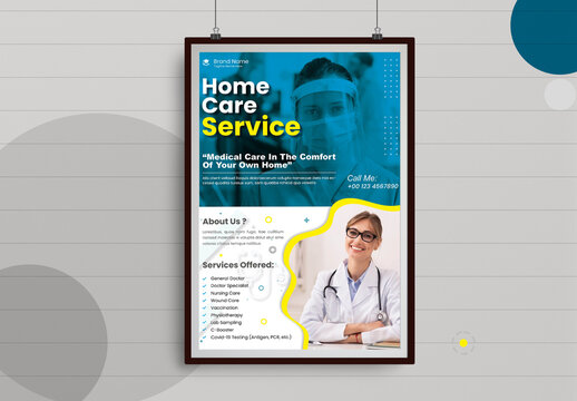 Home Care Services Flyer Template