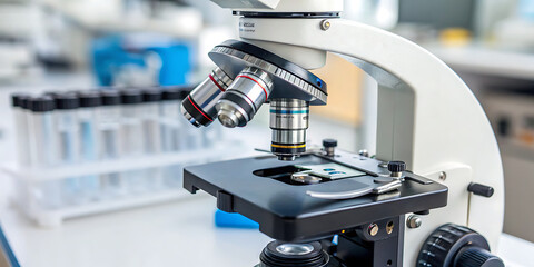 Advanced Optical Microscope in Modern Laboratory Setting – Ideal for Scientific Research and Medical Analysis